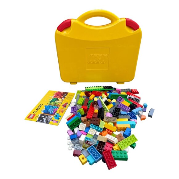 Lego Classic Carrying Case with 73 Lego Pcs. - Picture 1 of 7